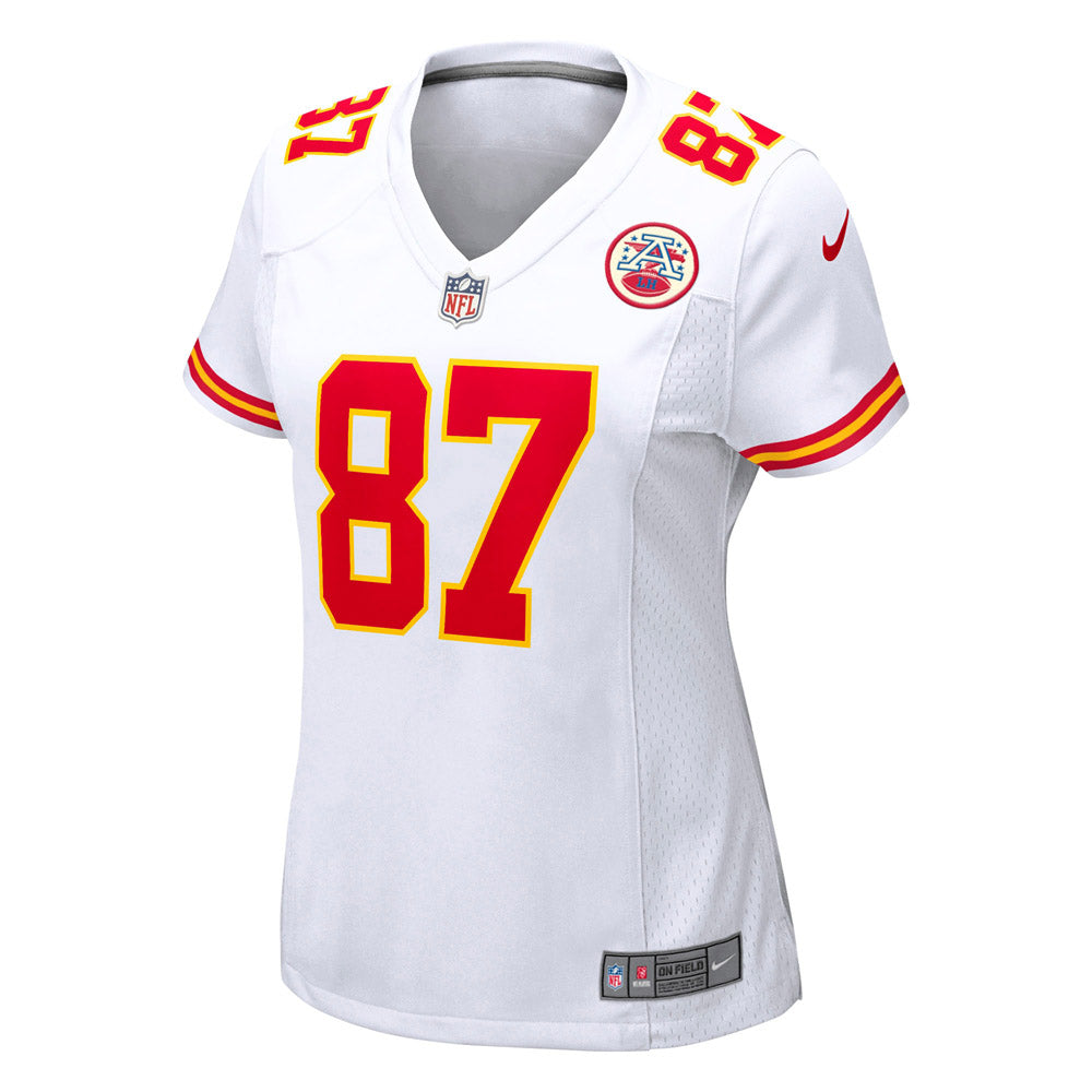 Women's Kansas City Chiefs Travis Kelce Game Jersey White