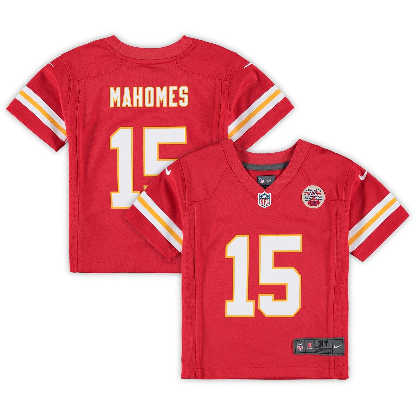 Patrick Mahomes Kansas City Chiefs  Toddler Game Jersey - Red