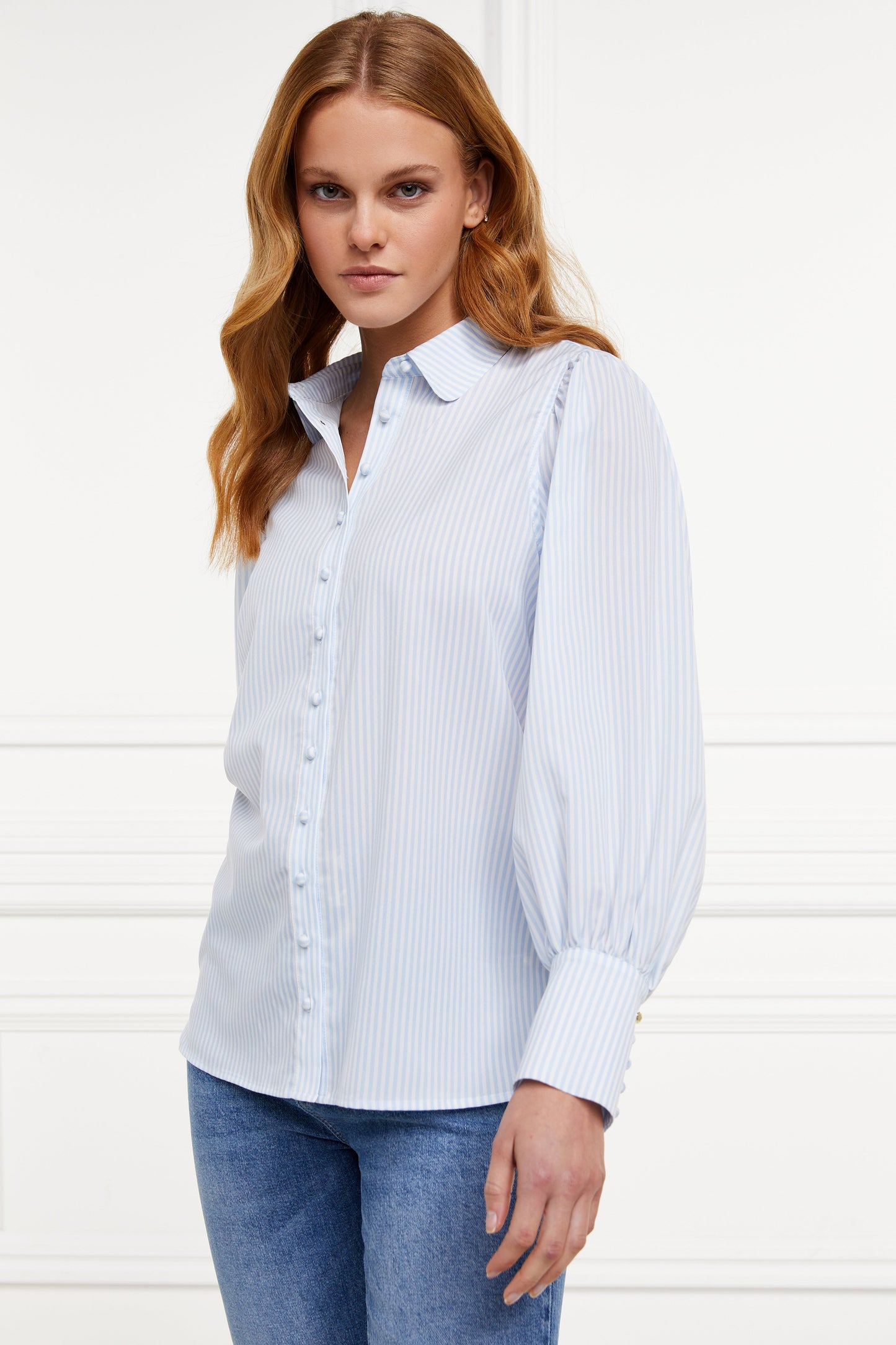 Isla Shirt (Sky Stripe)