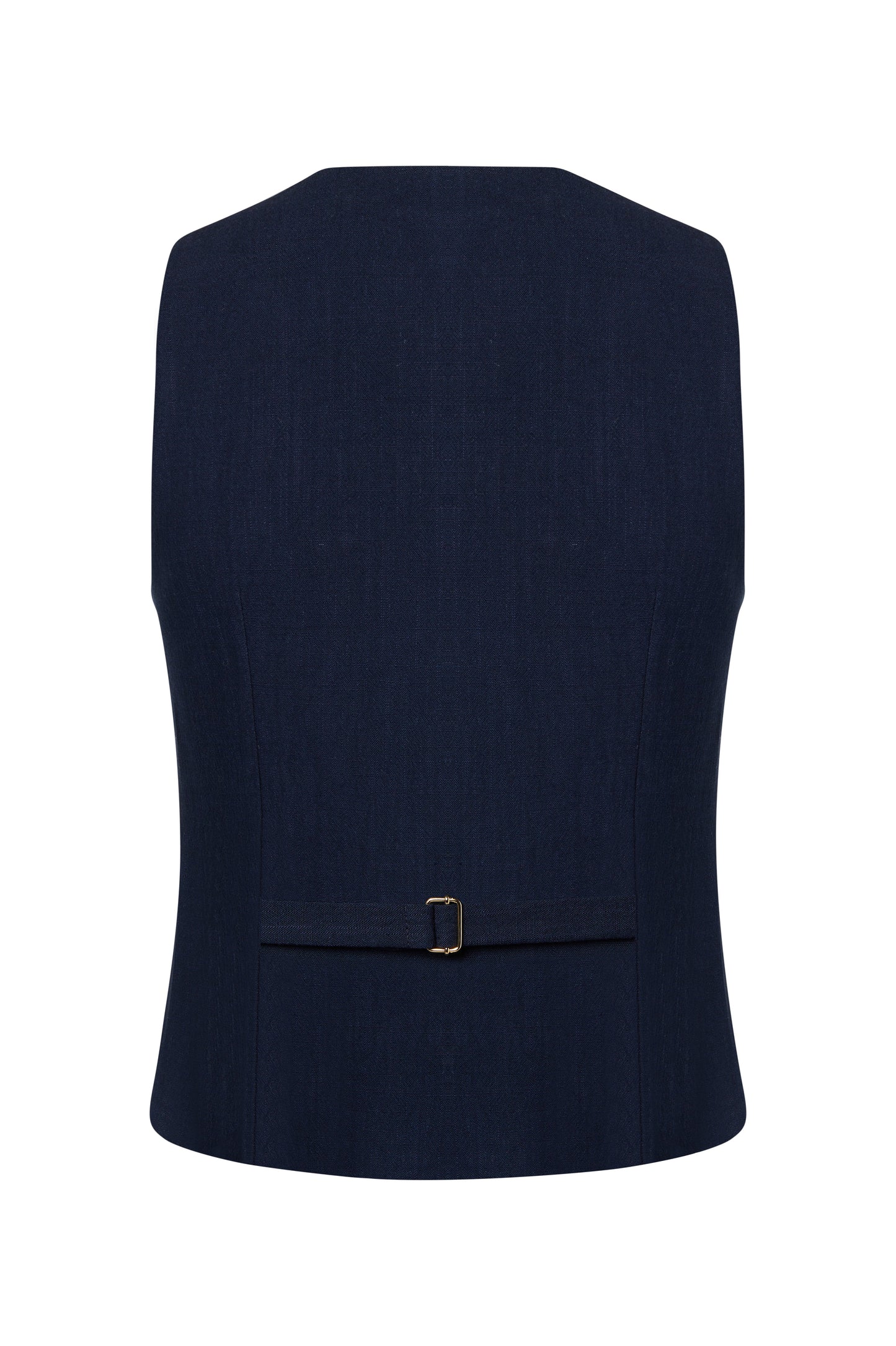 Hampton Waistcoat (Navy Linen)