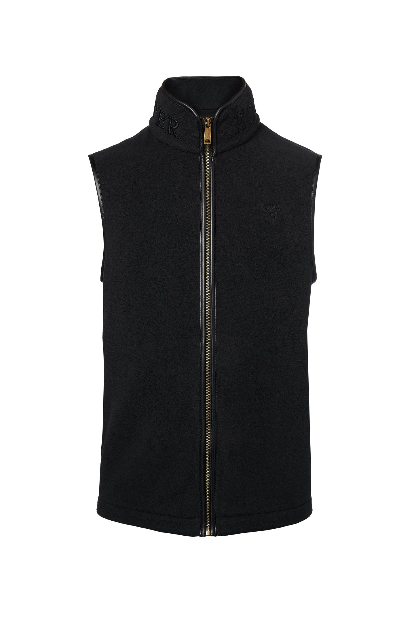 Country Fleece Gilet (Black)