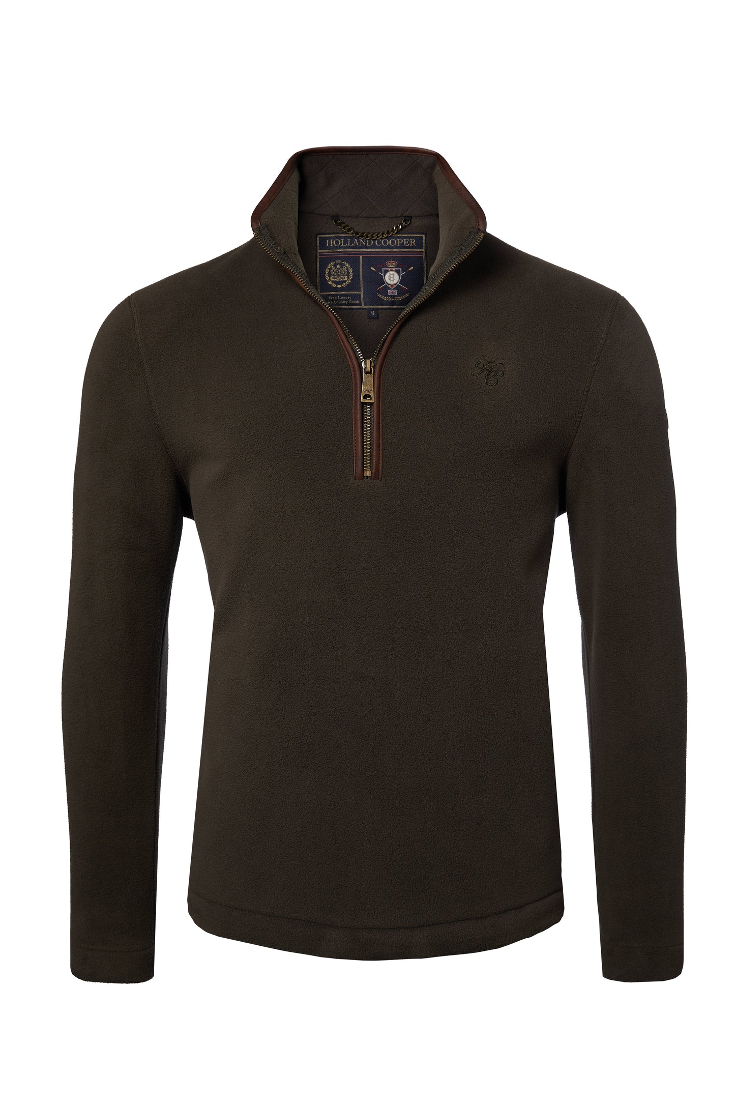 Country Fleece Half Zip (Khaki)