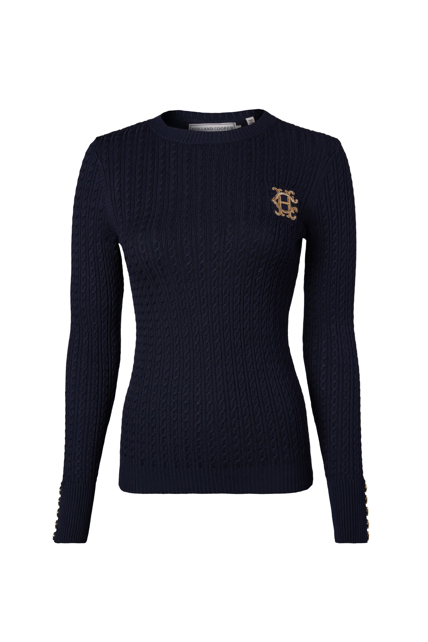 Princeton Crew Neck Knit (Ink Navy)