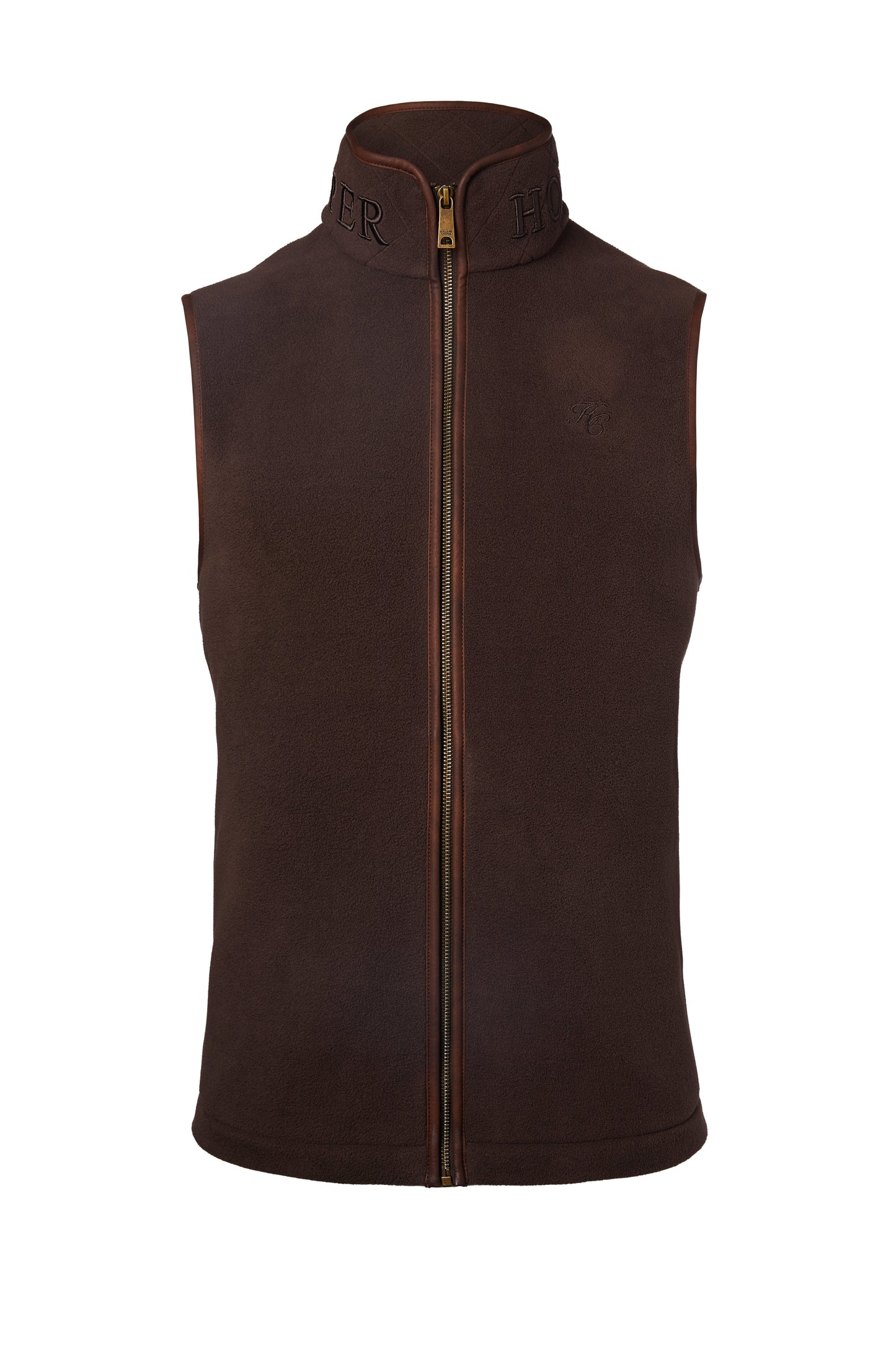 Country Fleece Gilet (Chocolate)