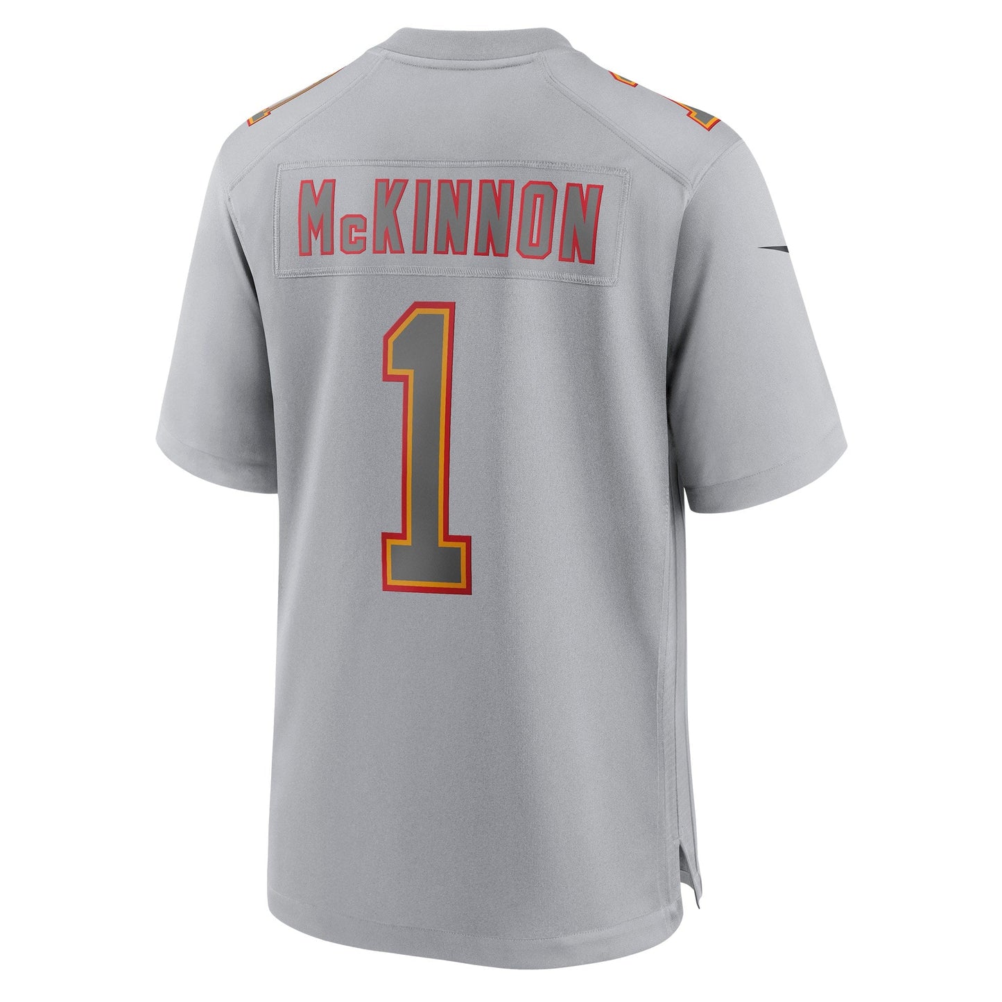 Jerick McKinnon Kansas City Chiefs  Super Bowl LVII Patch Atmosphere Fashion Game Jersey - Gray