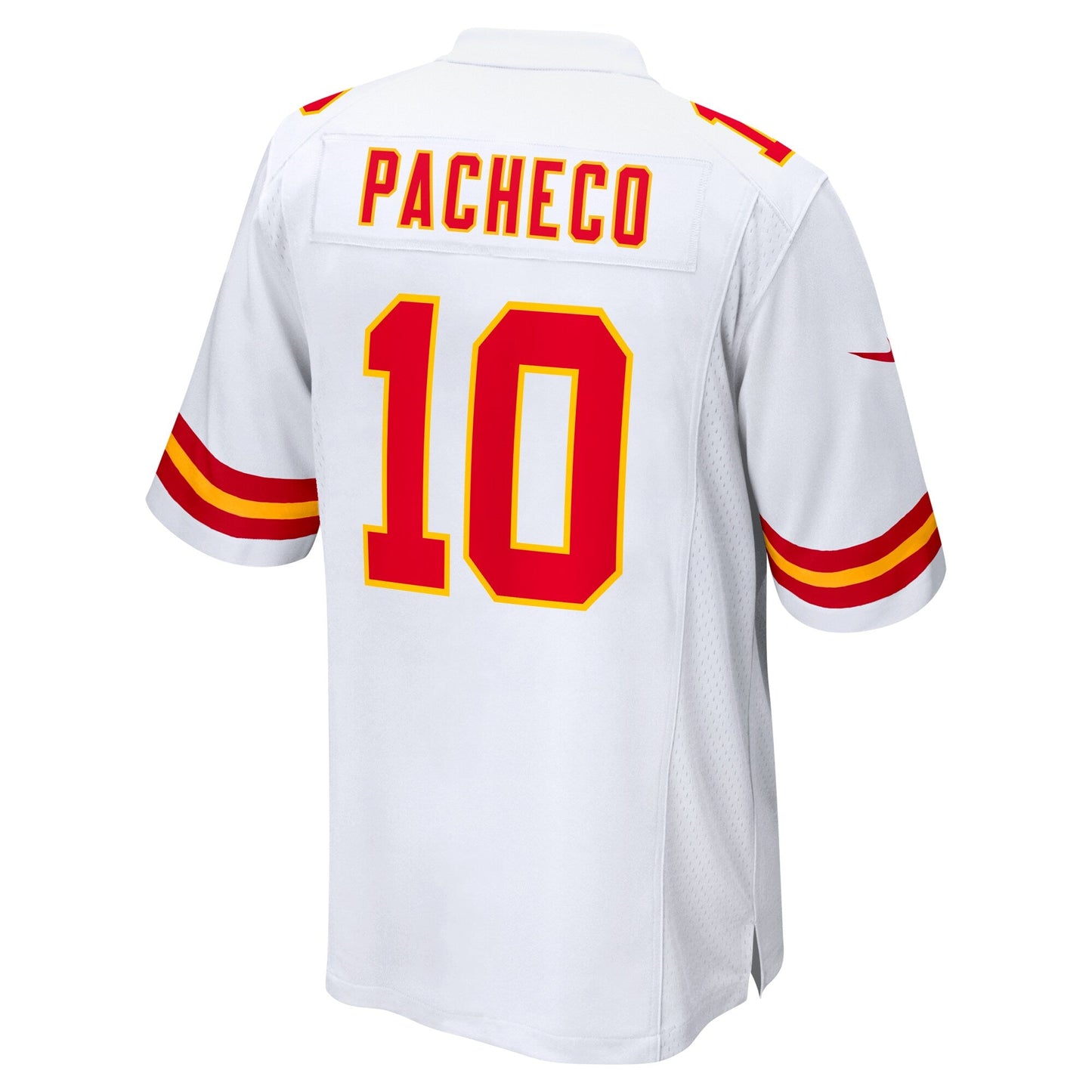 Isiah Pacheco Kansas City Chiefs  Super Bowl LVII Patch Away Game Jersey - White