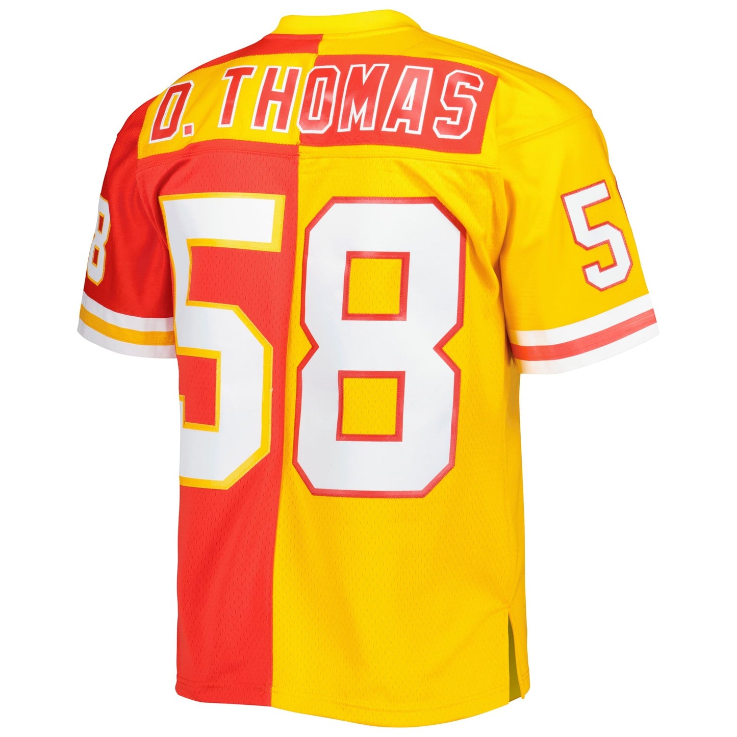 Derrick Thomas Kansas City Chiefs Mitchell & Ness 1994 Split Legacy Replica Jersey - Red/Gold