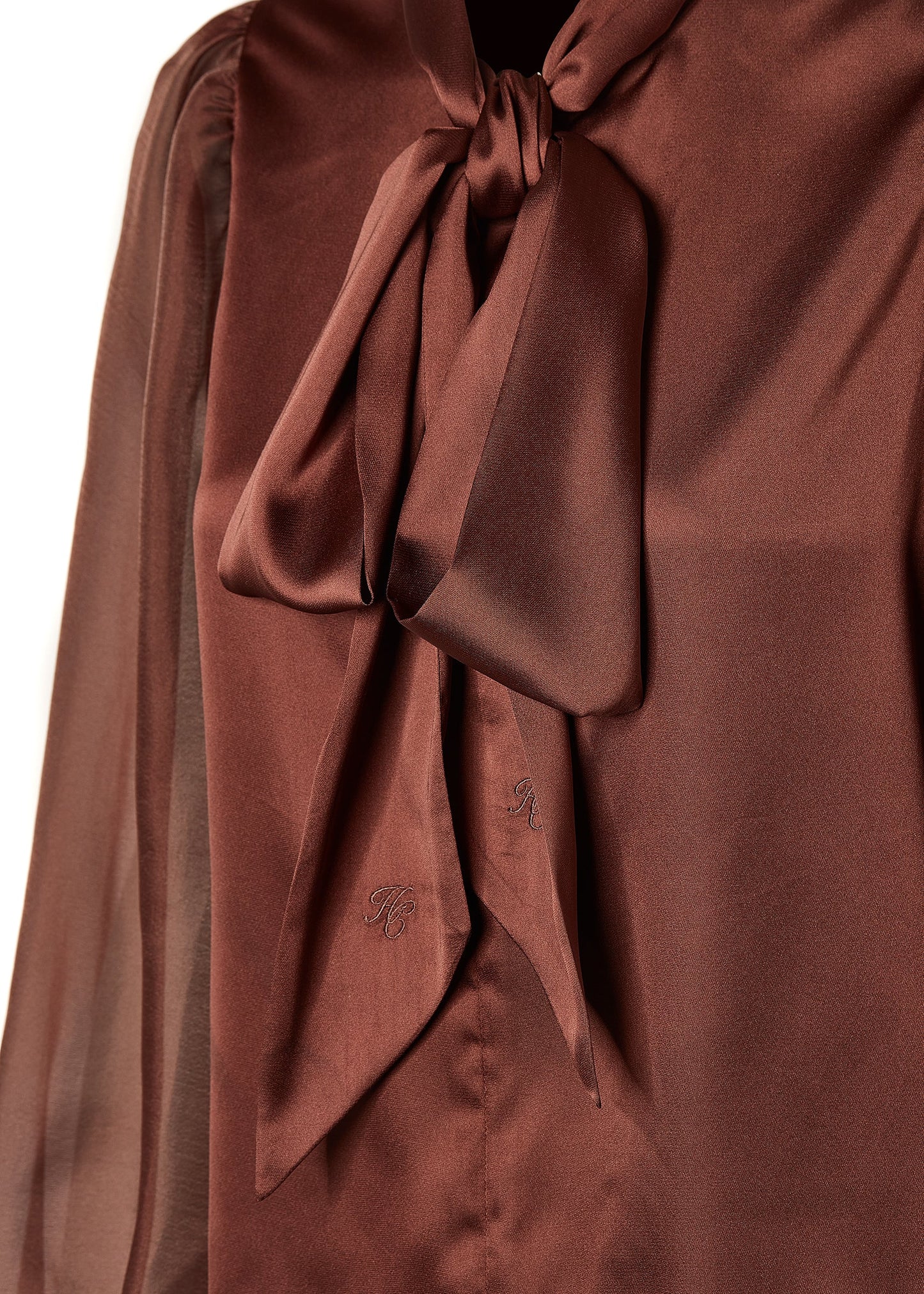 Ariella Blouse (Chocolate)