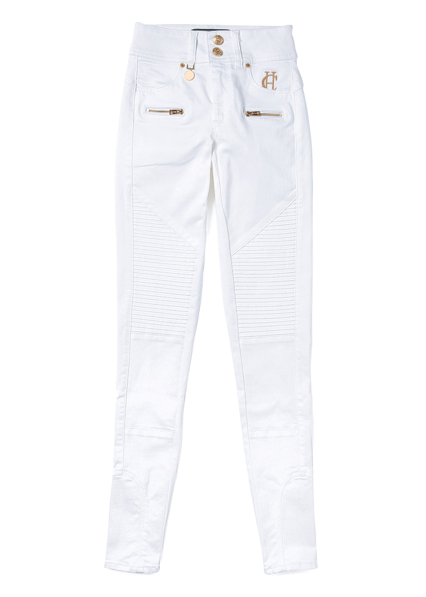 Biker Jean (Optic White)