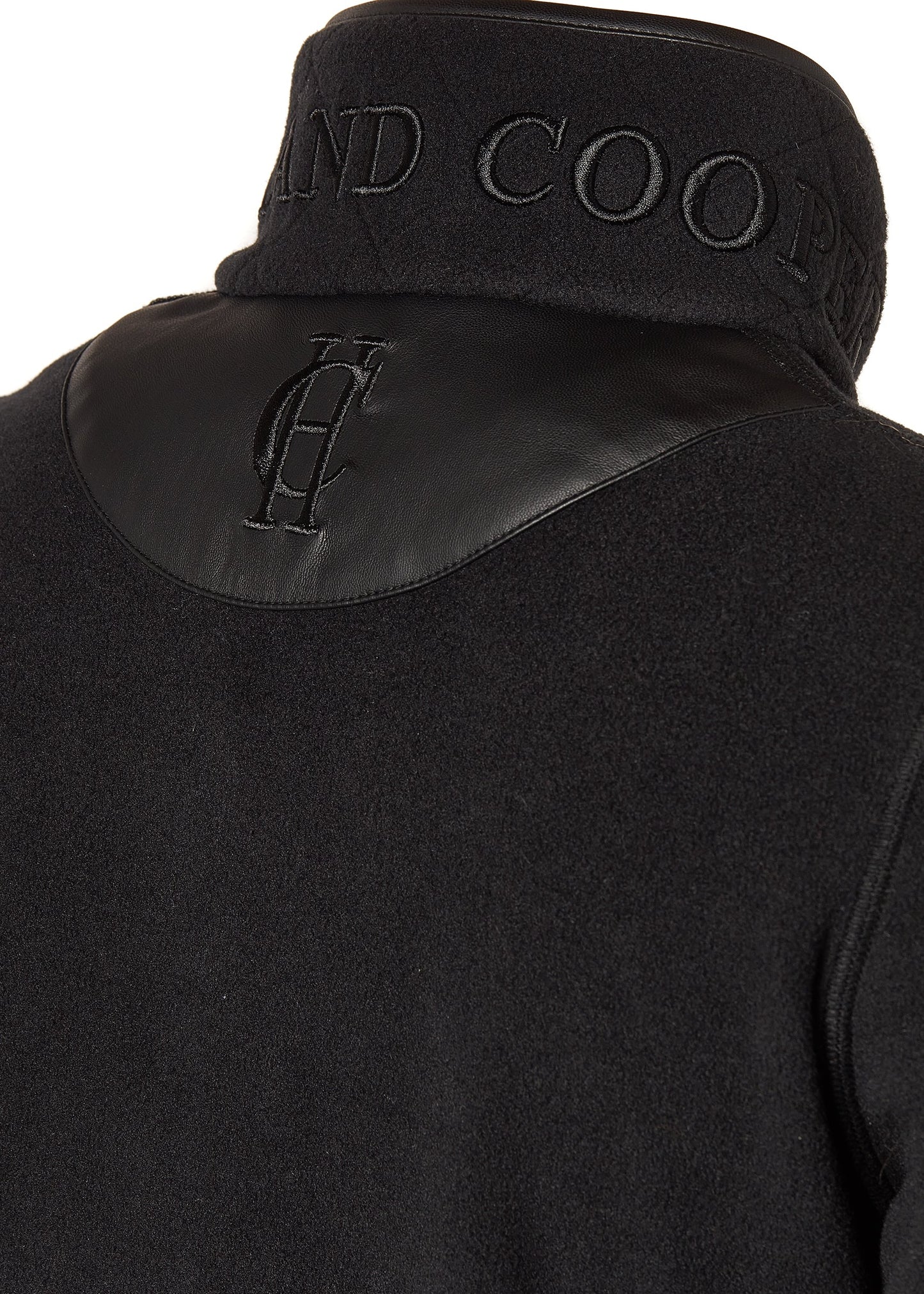 Country Fleece Half Zip (Black)