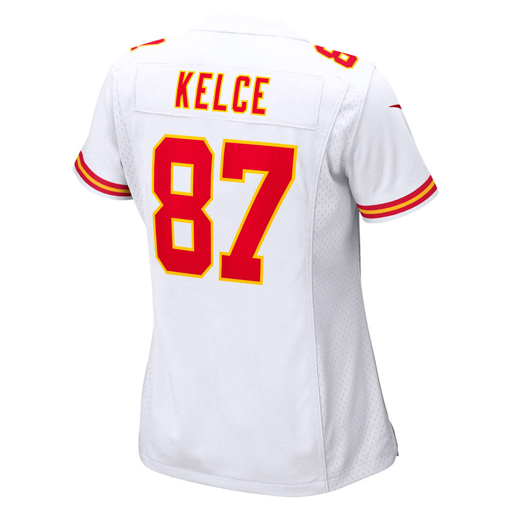 Women's Kansas City Chiefs Travis Kelce Game Jersey White