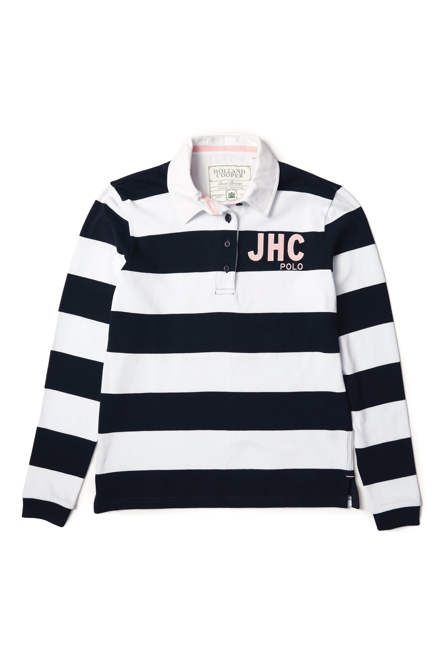 JHC Sweatshirt (White Ink Navy)