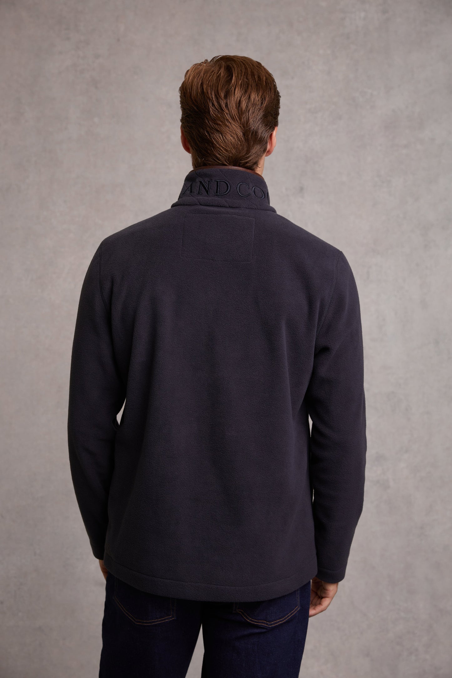 Country Fleece Half Zip (Ink Navy)