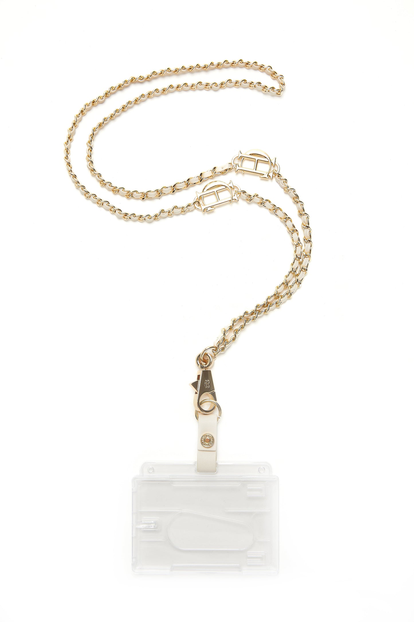 Monogram Lanyard (Cream)